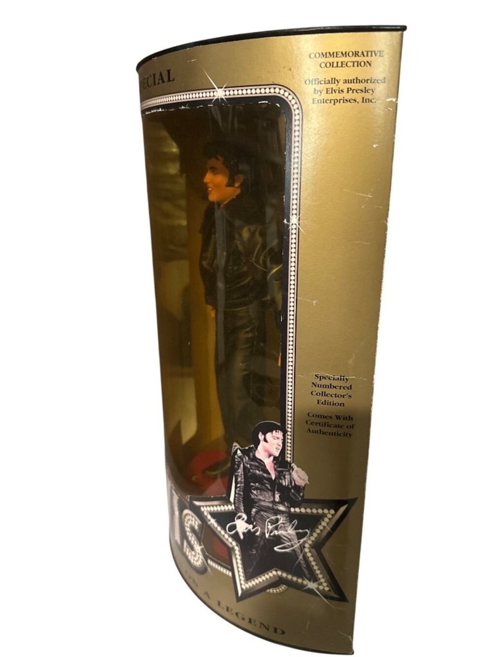 Elvis Presley 68 Special Collectors Edition Doll With Mic & Stand - Picture 6 of 6